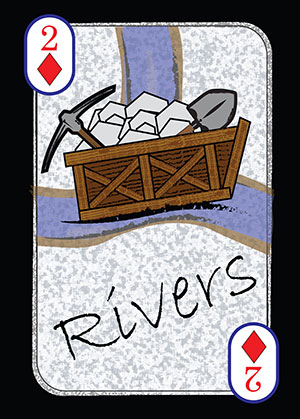 Rivers type card